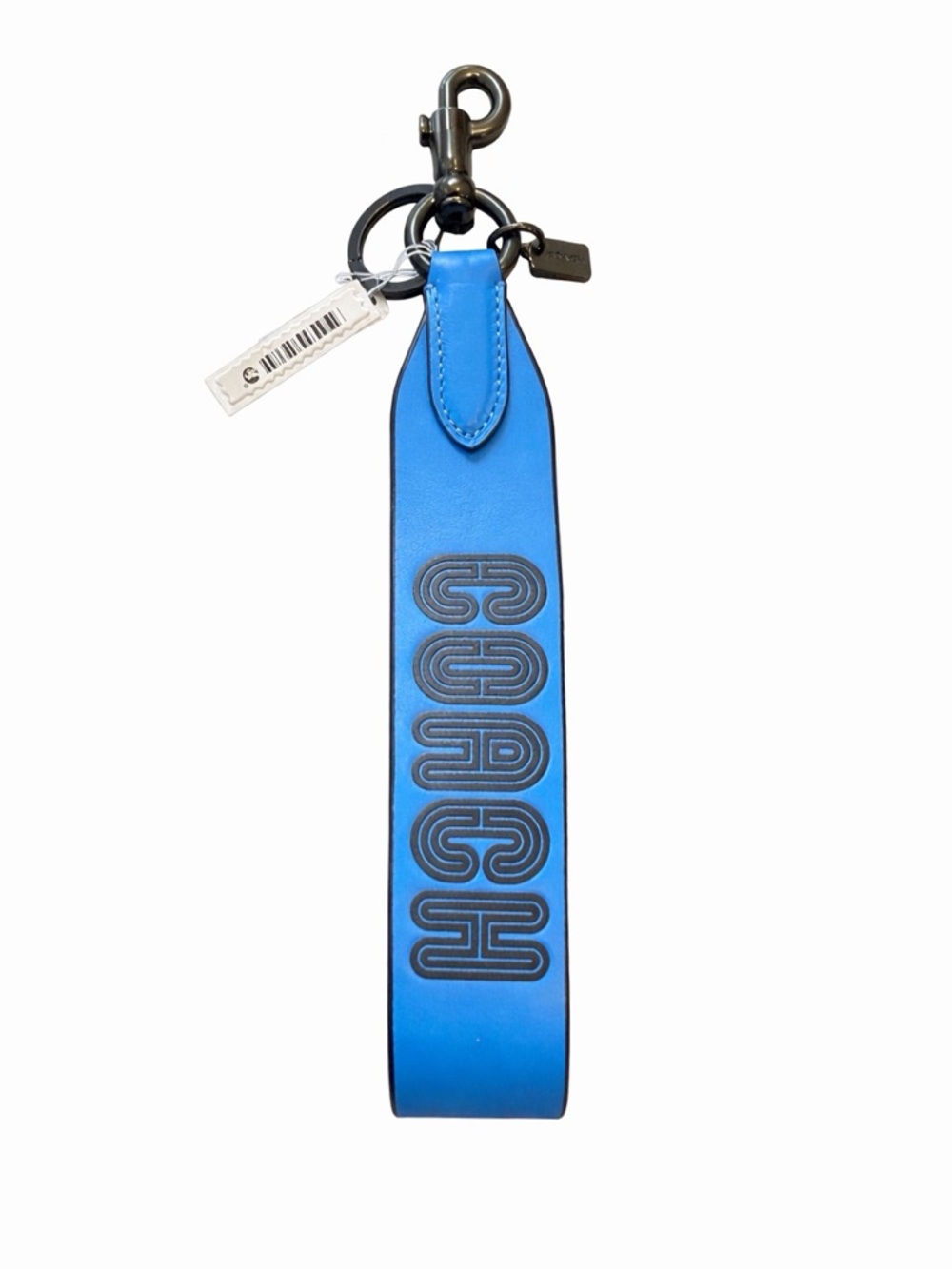 Coach Keychain Strap with Embossed Logo